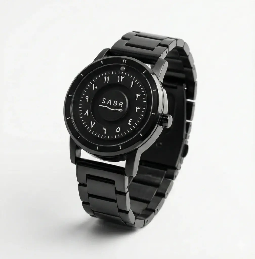 sabr_magnetic_arabic_dial_mens_watch_black.webp