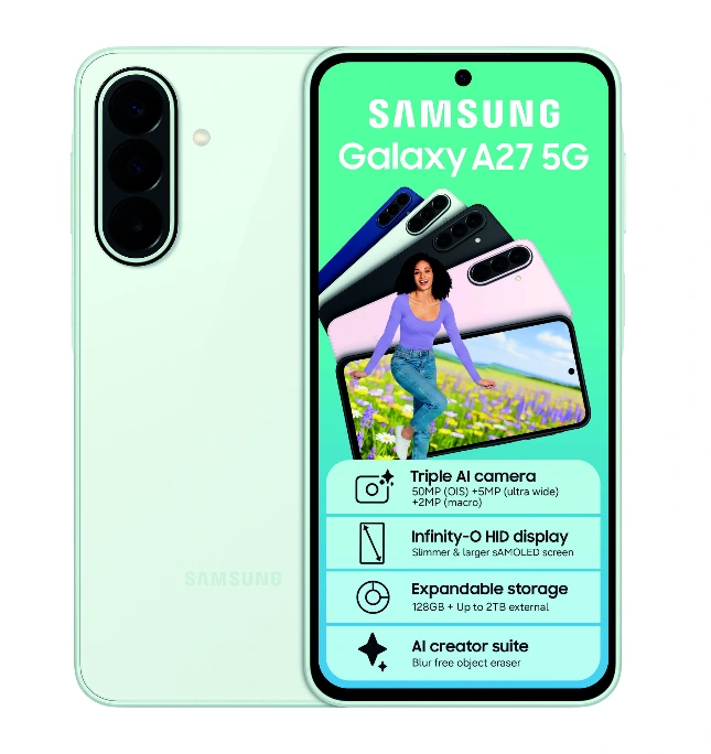 SAMSUNG GALAXY A27 5G (8/256GB, BLACK)